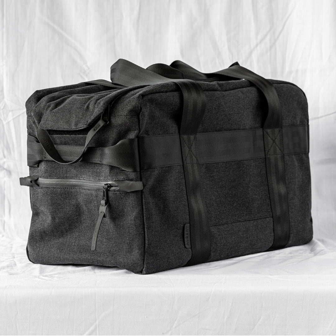 afternoons with Albert | technical weekender bag | black