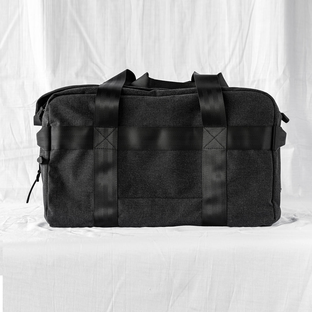 afternoons with Albert | technical weekender bag | black