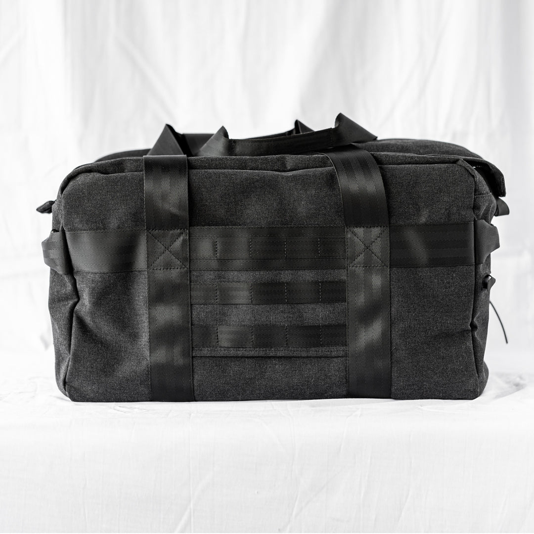 afternoons with Albert | technical weekender bag | black