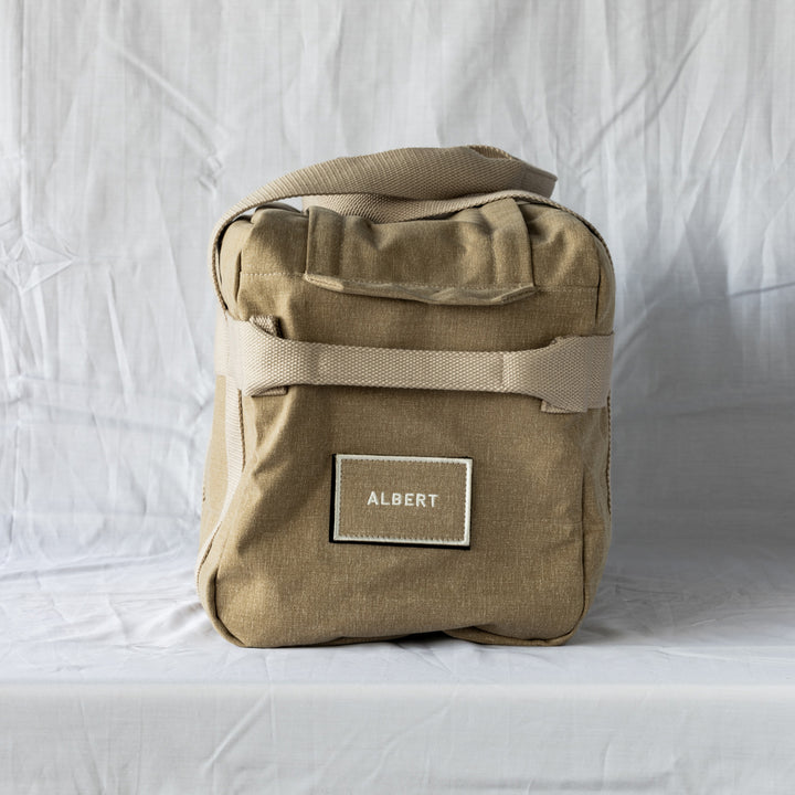 afternoons with Albert | technical weekender bag | oak