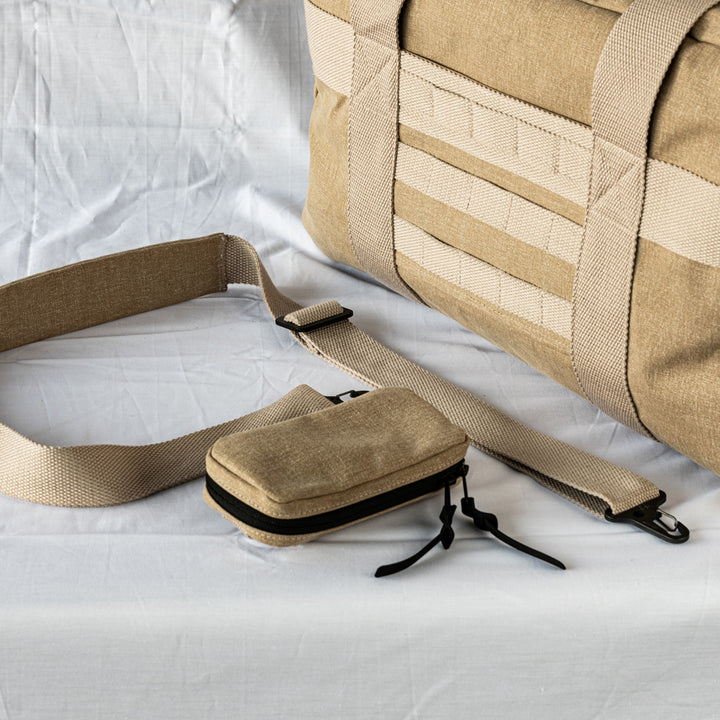 afternoons with Albert | technical weekender bag | oak