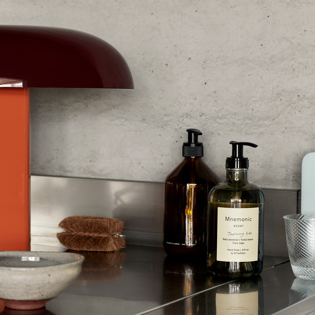 &amp;tradition | montera table lamp | amber + ruby