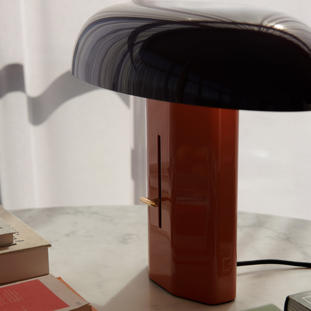 &amp;tradition | montera table lamp | amber + ruby
