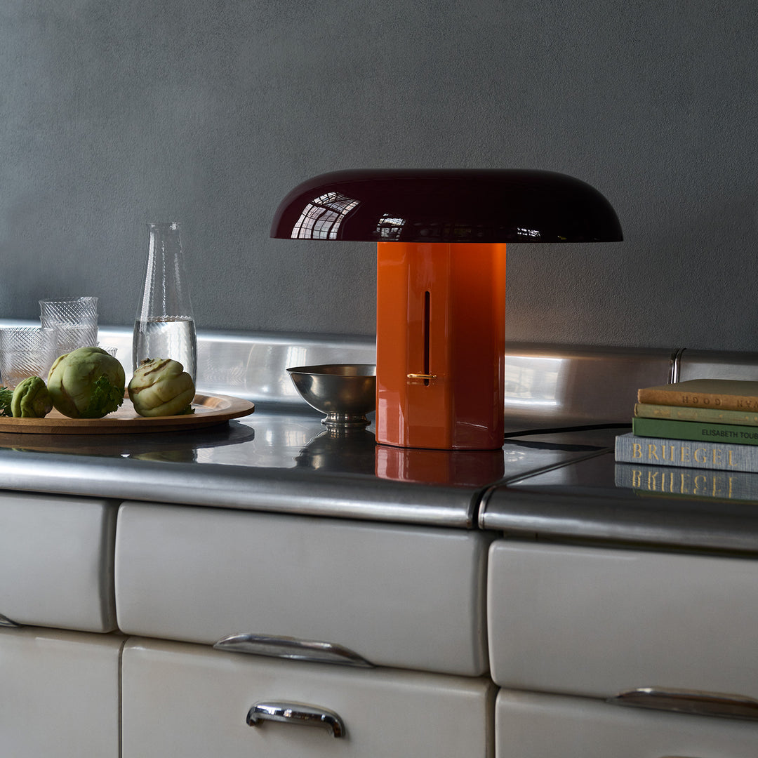 &amp;tradition | montera table lamp | amber + ruby
