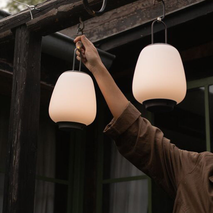 &tradition | lucca portable outdoor lamp SC51 | black