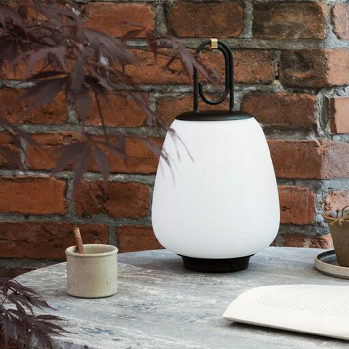 &tradition | lucca portable outdoor lamp SC51 | black