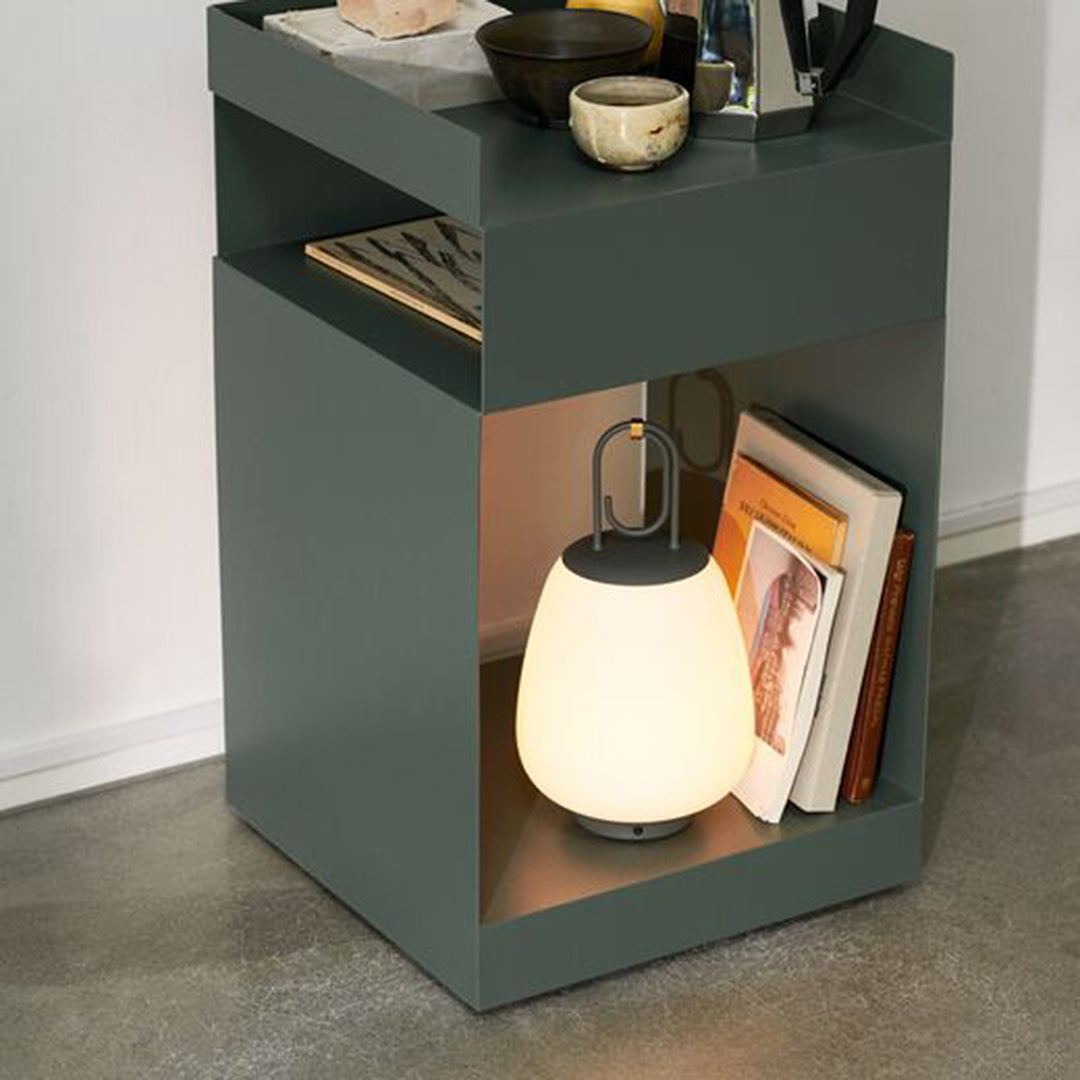 &tradition | lucca portable outdoor lamp SC51 | black