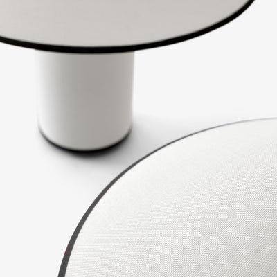 &tradition | colette table lamp | white + black