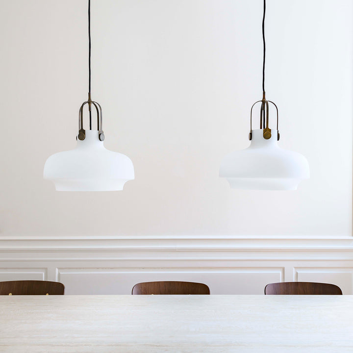 &tradition | copenhagen pendant lamp 35cm | opal glass