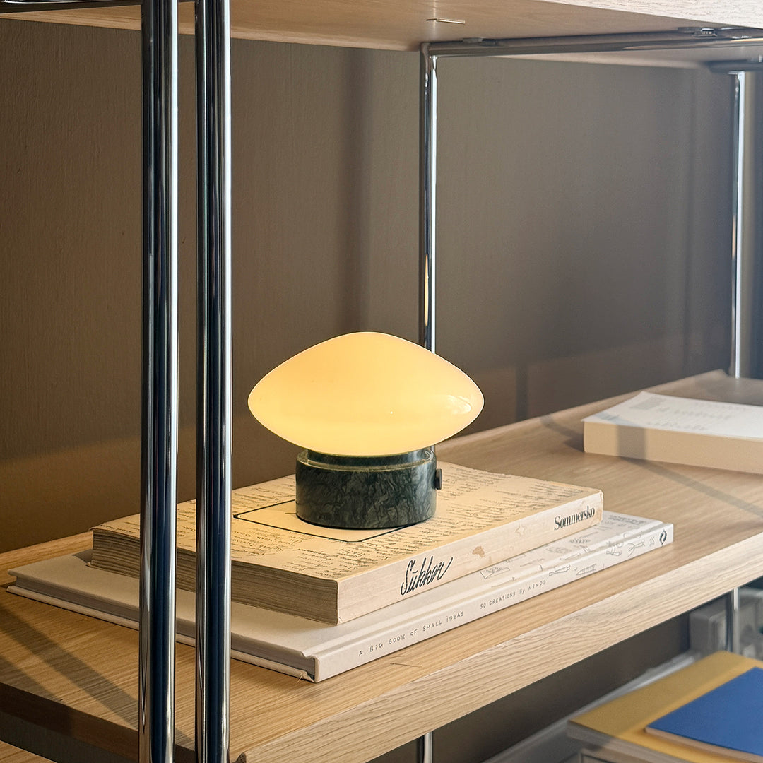 &tradition | mist portable lamp AP21 | verde guatemala base