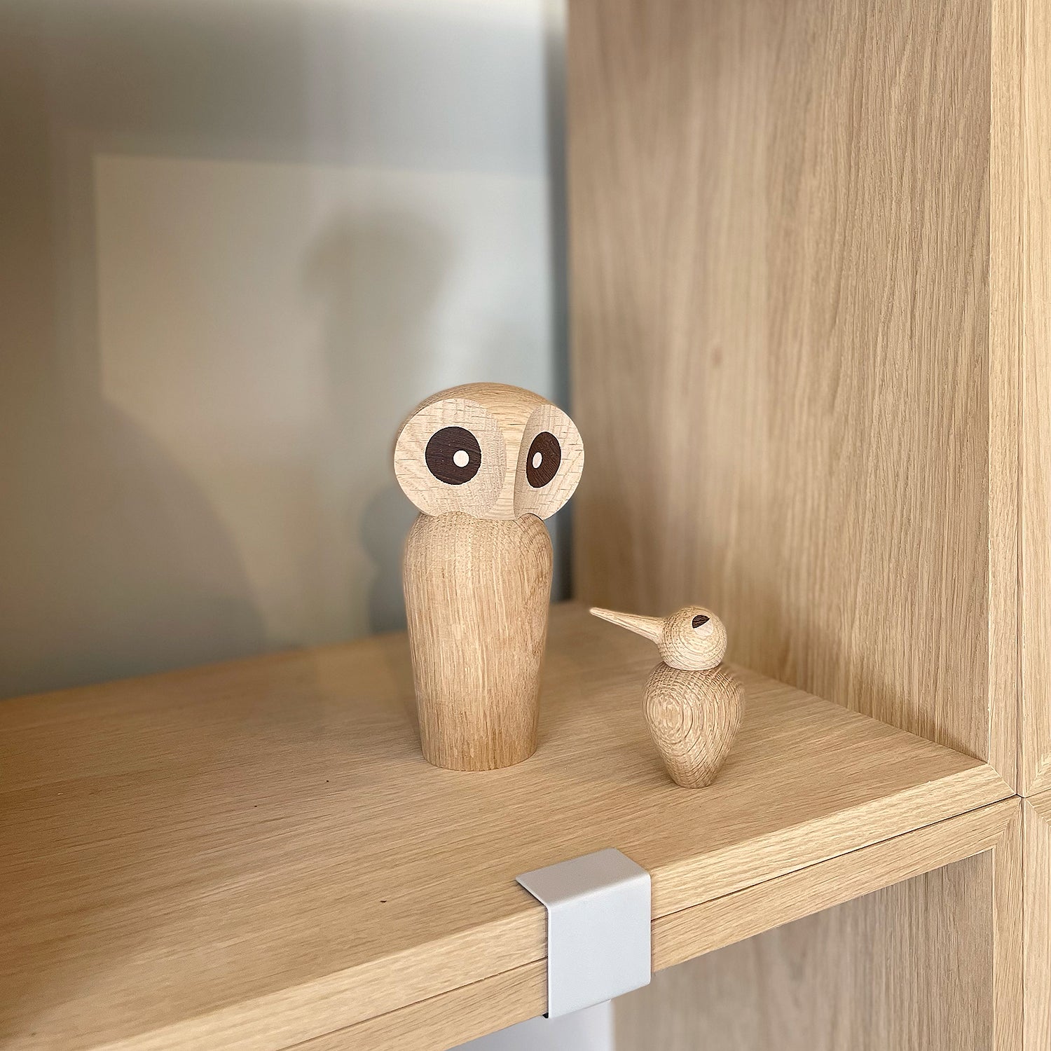 architectmade | wooden owl | large natural oak – top3 by design