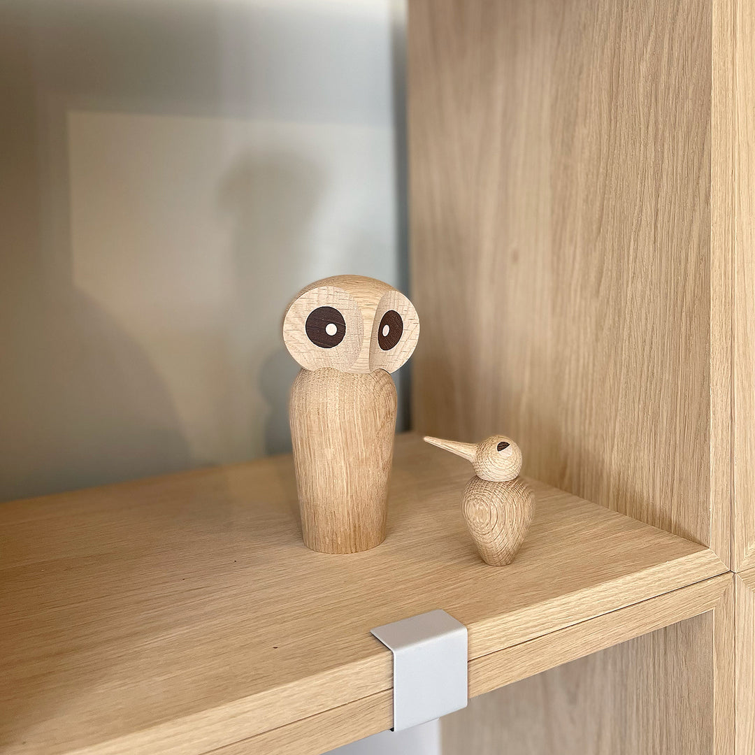 architectmade | wooden owl | large natural oak