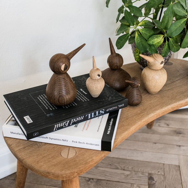 architectmade | wooden bird | small smoked oak