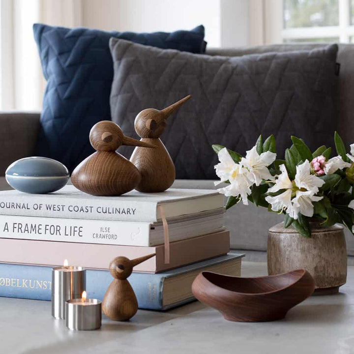 architectmade | wooden bird | chubby smoked oak