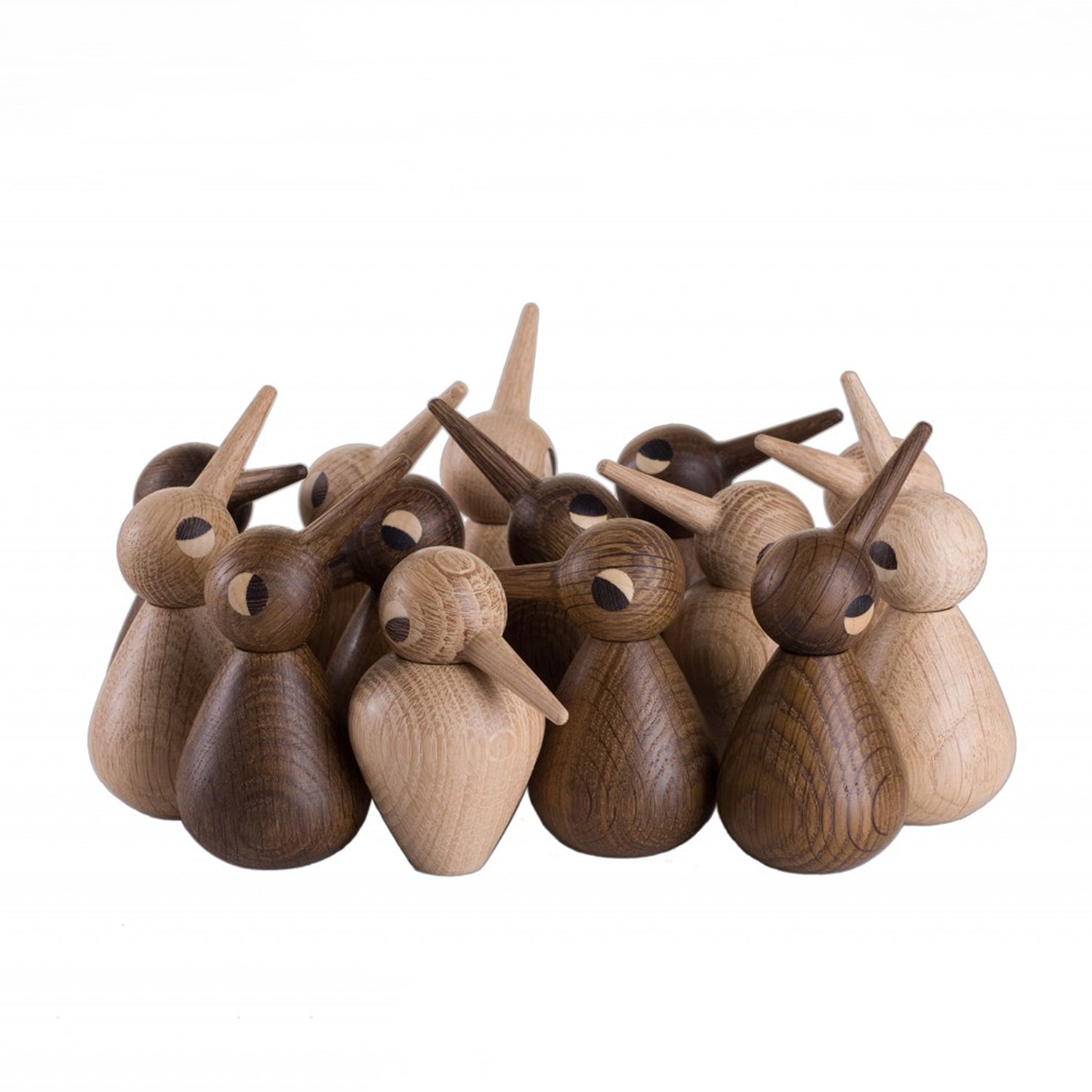 architectmade | wooden bird | large smoked oak – top3 by design