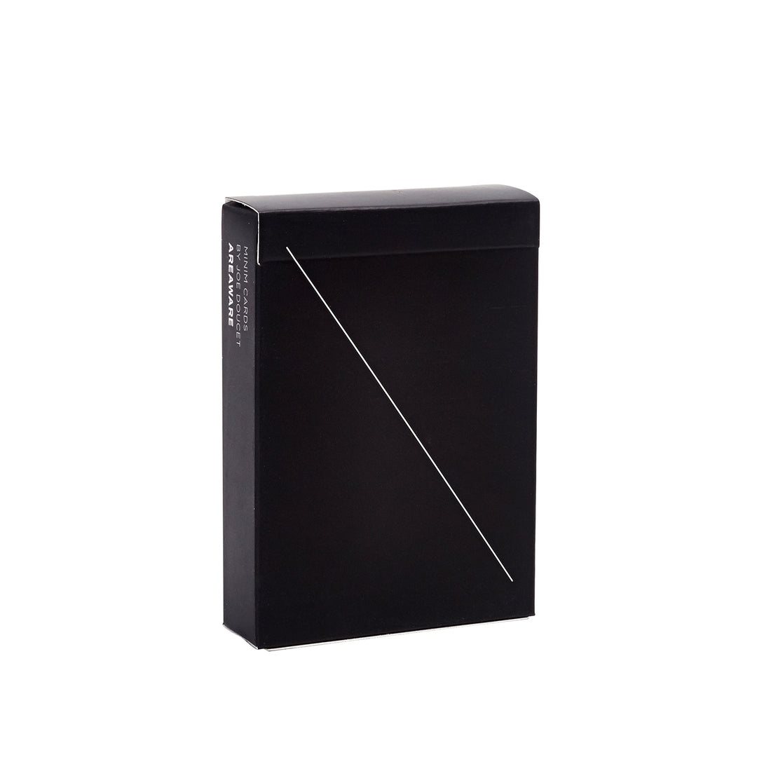 areaware | minim playing cards | black - LC