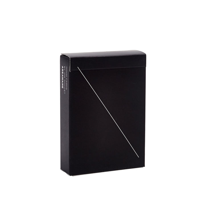areaware | minim playing cards | black - LC