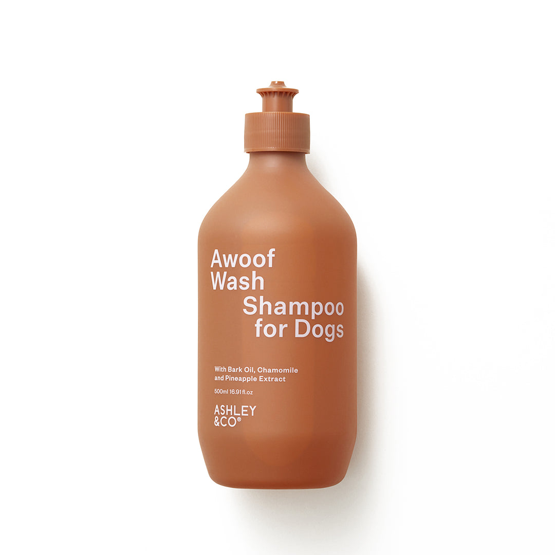 ashley + co | awoof wash dog shampoo
