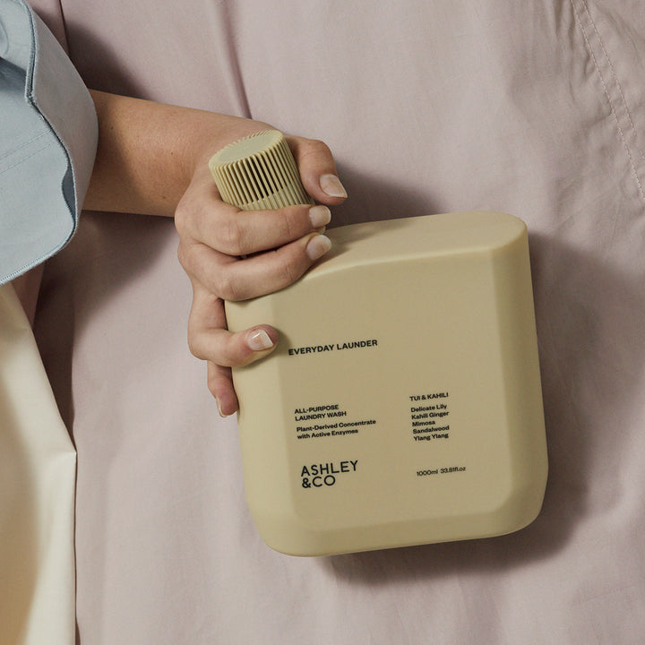 ashley + co | everyday launder laundry wash | tui + kahili