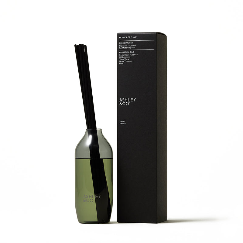 ashley + co | home perfume scent diffuser | blossom + gilt