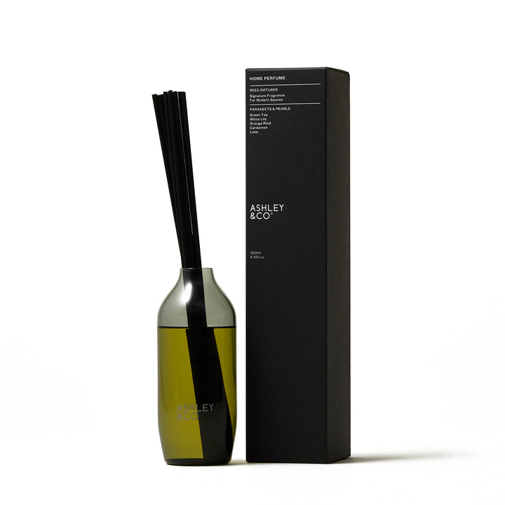 ashley + co | home perfume scent diffuser | parakeets + pearls