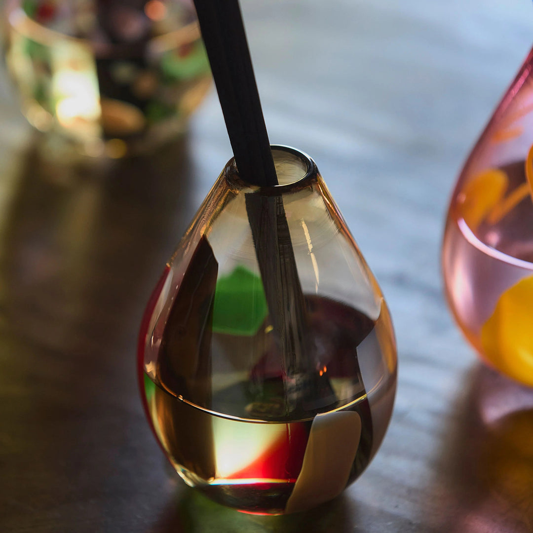 ashley + co | home perfume scent diffuser | kate mitchell glass | sepia - limited edition