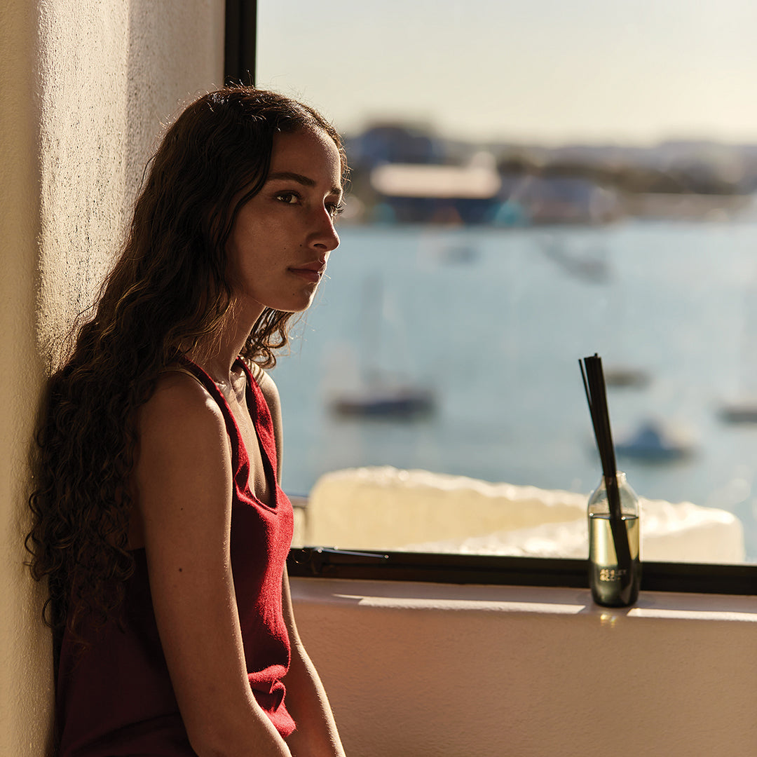 ashley + co | home perfume scent diffuser | bubbles + polkadots