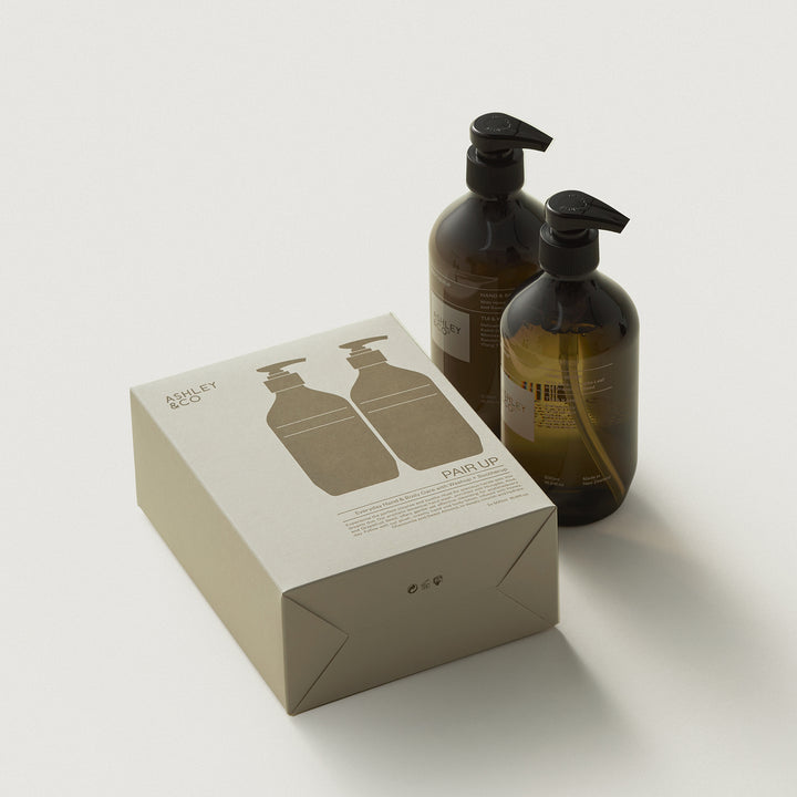 ashley + co | pair up hand + body care set | blossom + gilt
