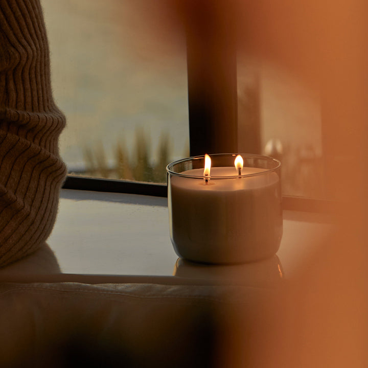 ashley + co | waxed perfume scented XL candle | blossom + gilt