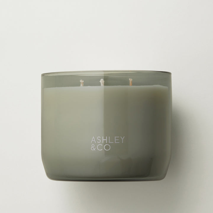 ashley + co | waxed perfume scented XL candle | tui + kahili