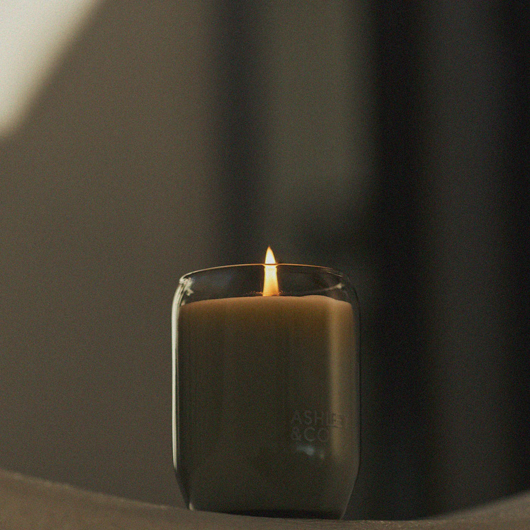 ashley + co | waxed perfume scented candle | bonberry