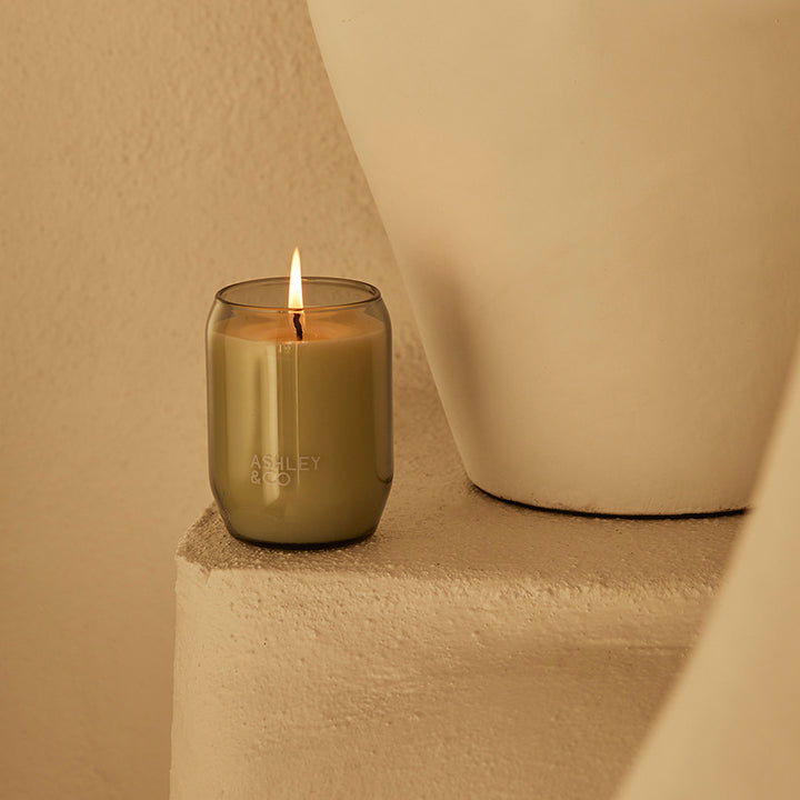 ashley + co | waxed perfume scented candle | bonberry
