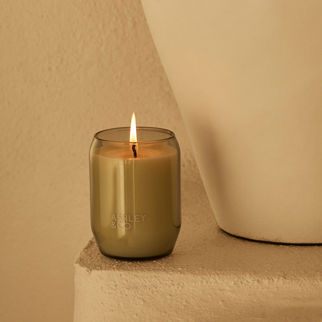 ashley + co | waxed perfume scented candle | bonberry