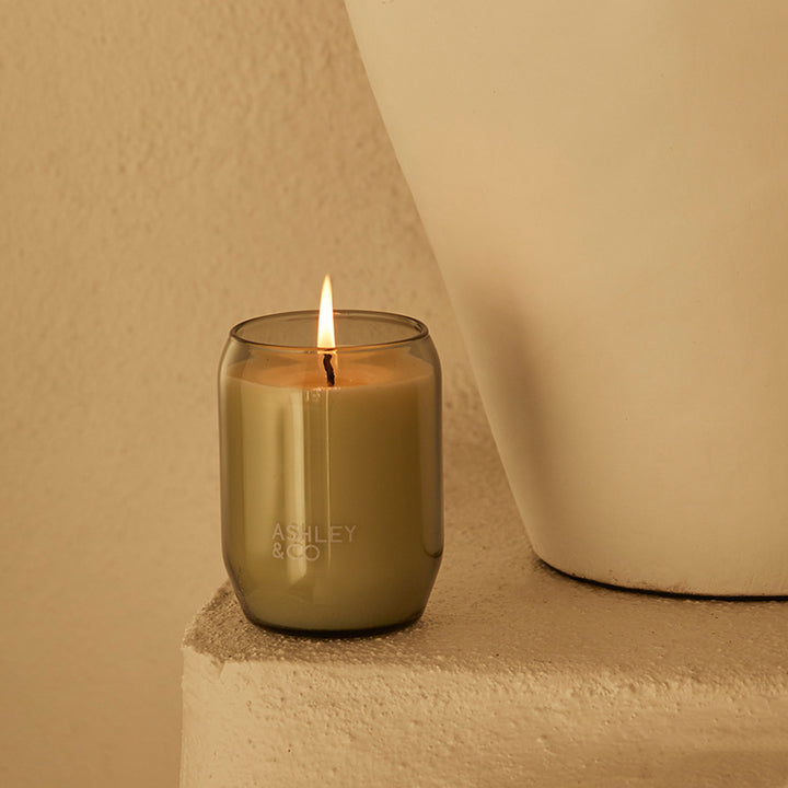 ashley + co | waxed perfume scented candle | bonberry