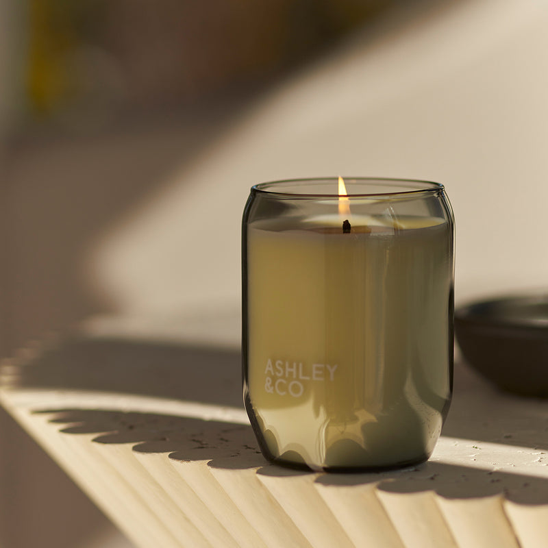 ashley + co | waxed perfume scented candle | tui + kahili