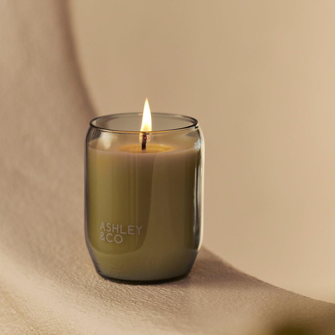ashley + co | waxed perfume scented candle | bonberry