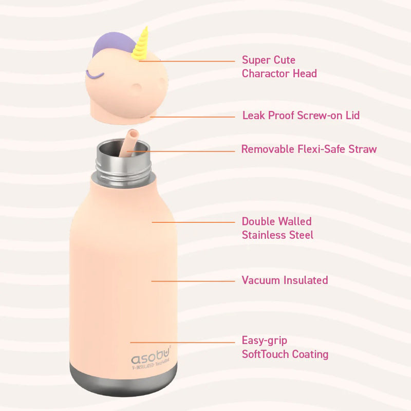 asobu | bestie bottle | unicorn