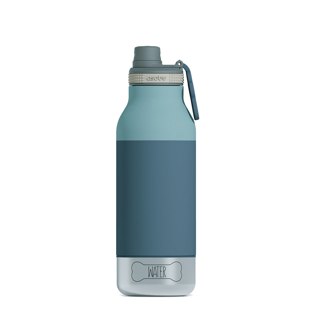 asobu | buddy bottle with bowls | pastel blue - LC