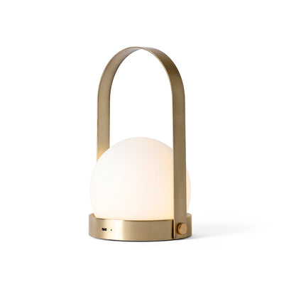 audo copenhagen (menu) | carrie portable table lamp | brass