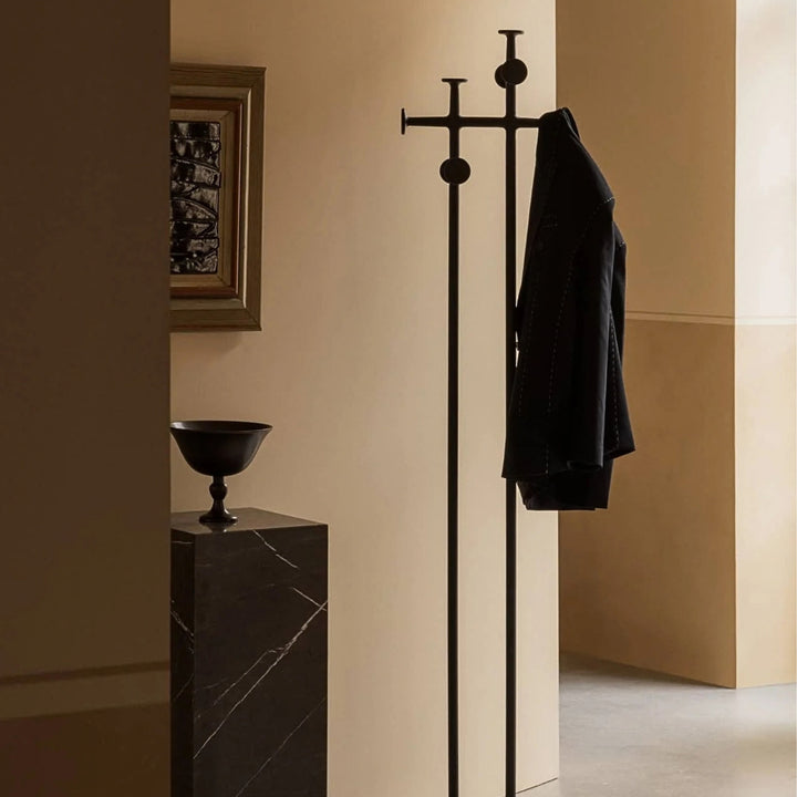 audo copenhagen (menu) | coat stand + hanger | floor | black