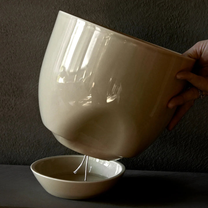 audo copenhagen (menu) | hydrous planter 12cm | ochre