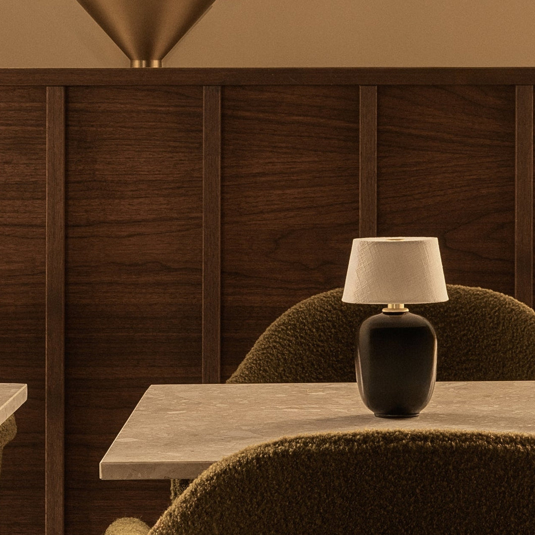 audo copenhagen | torso table lamp | portable - black