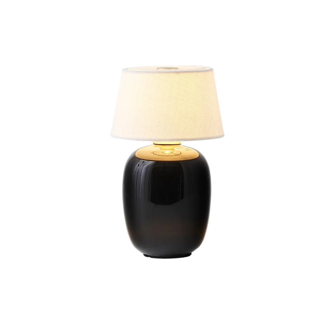 audo copenhagen | torso table lamp | portable - black