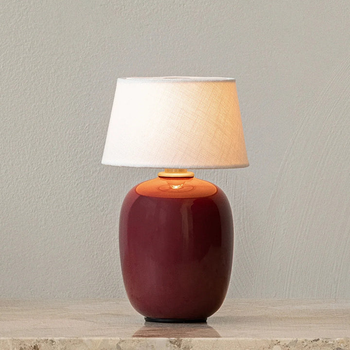 audo copenhagen | torso table lamp | portable - ruby