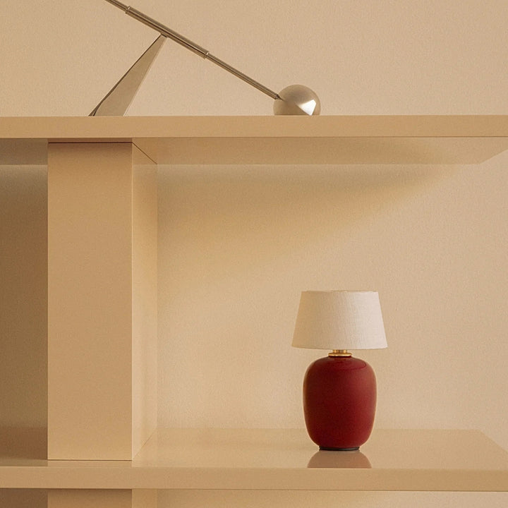 audo copenhagen | torso table lamp | portable - ruby