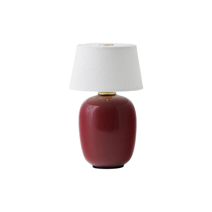 audo copenhagen | torso table lamp | portable - ruby