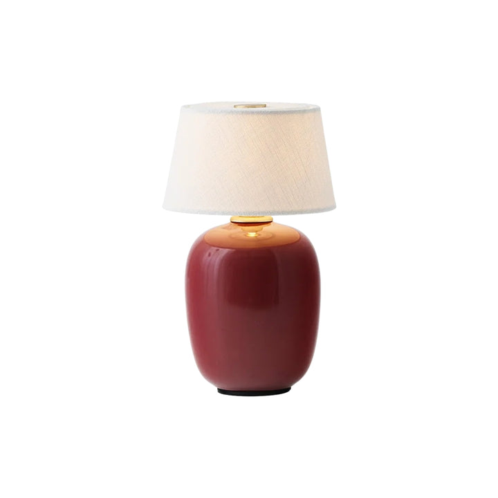 audo copenhagen | torso table lamp | portable - ruby