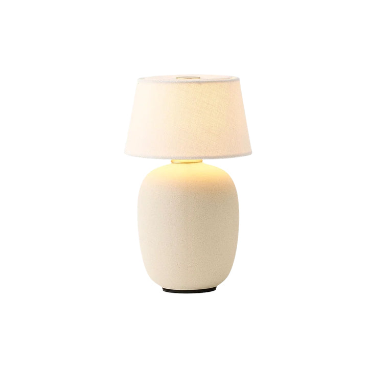 audo copenhagen | torso table lamp | portable - sand