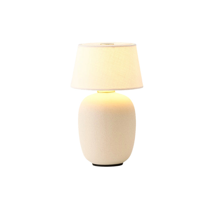 audo copenhagen | torso table lamp | portable - sand