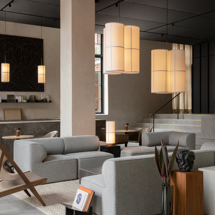 audo copenhagen (menu) | hashira pendant cluster small | white - DC